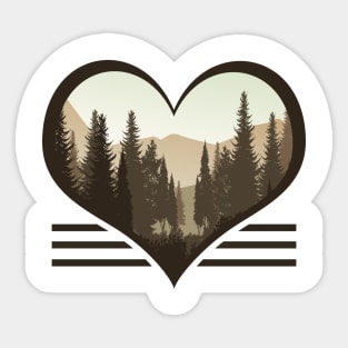 I Love Outdoors - Wanderlust Sticker